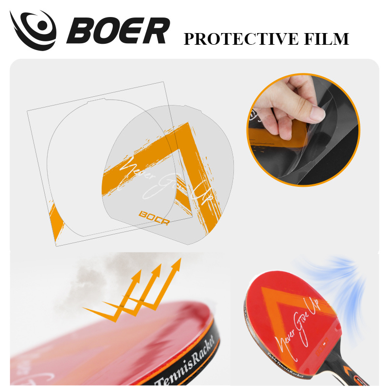 Table Tennis Hybrid Rubbers - Table Tennis Racket Adhesive Dustproof Protective