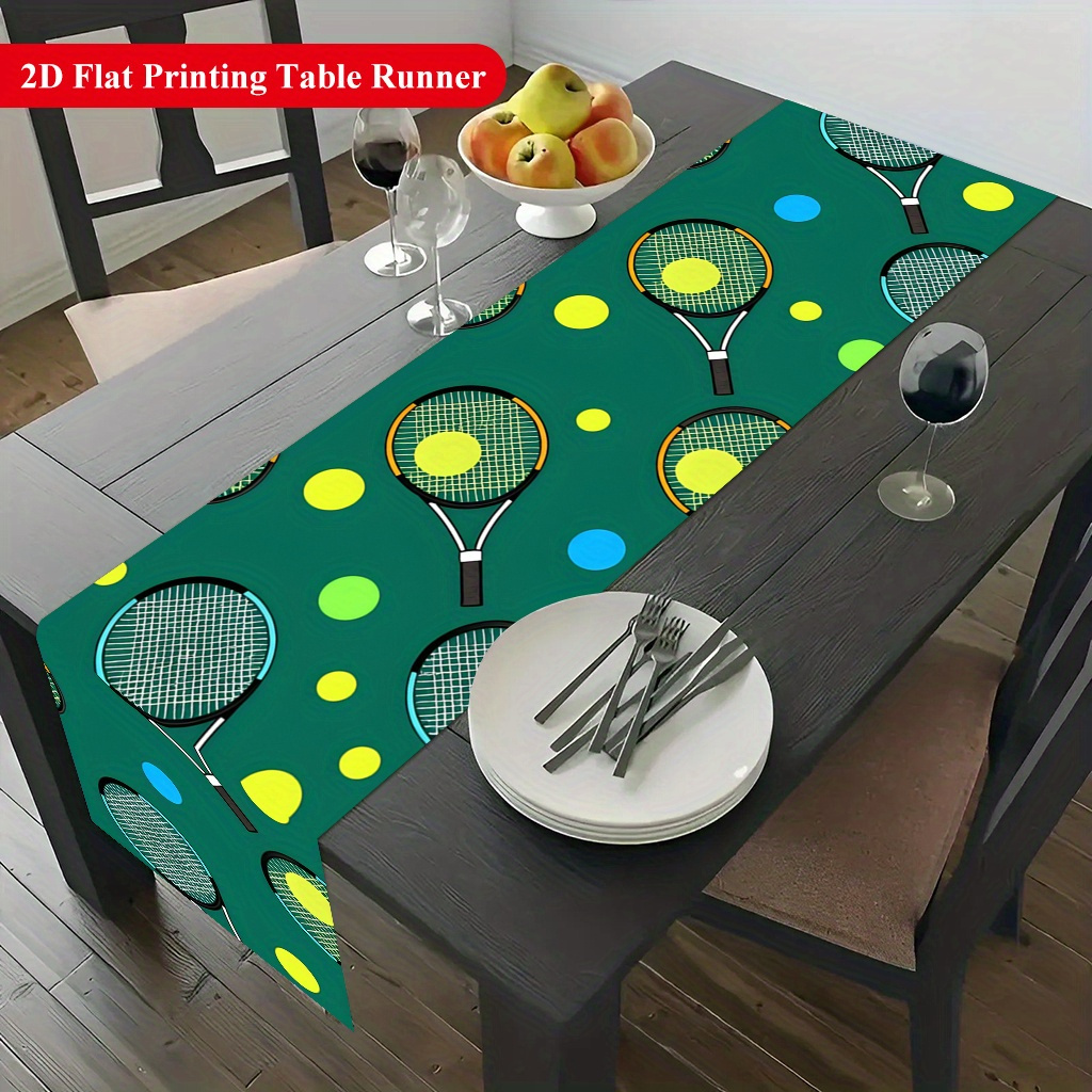 Tennis Ball and Racket Pattern - Table Tennis News Today review and price