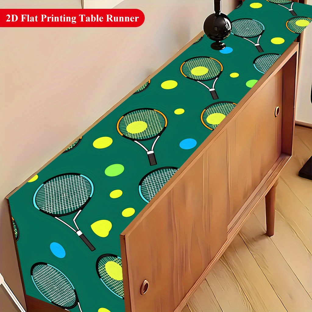 Tennis Ball and Racket Pattern - Table Tennis News Today review and price