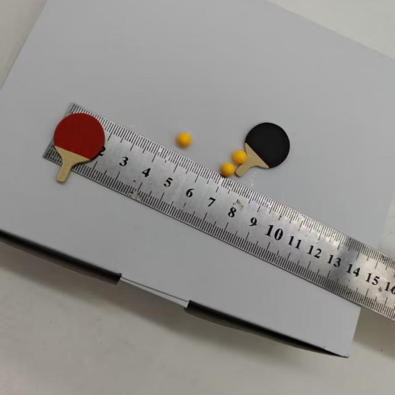 1Set Dollhouse Miniature Ping  - Table Tennis Reference review and price